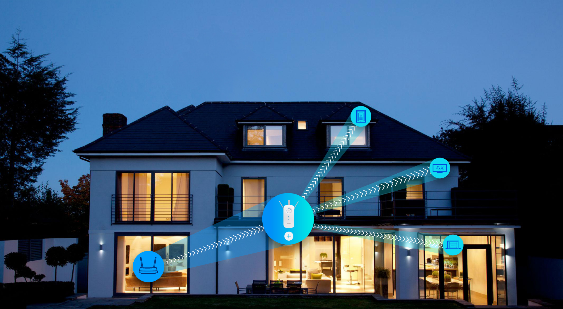 Boost Your Wi-Fi Coverage Up to 10,000 sq ft*