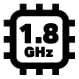 1.8 GHz Quad-Core CPU