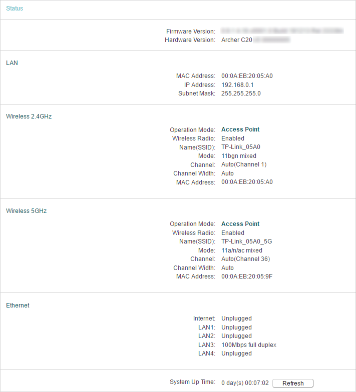 Configurar router tp link on sale archer c20 como repetidor