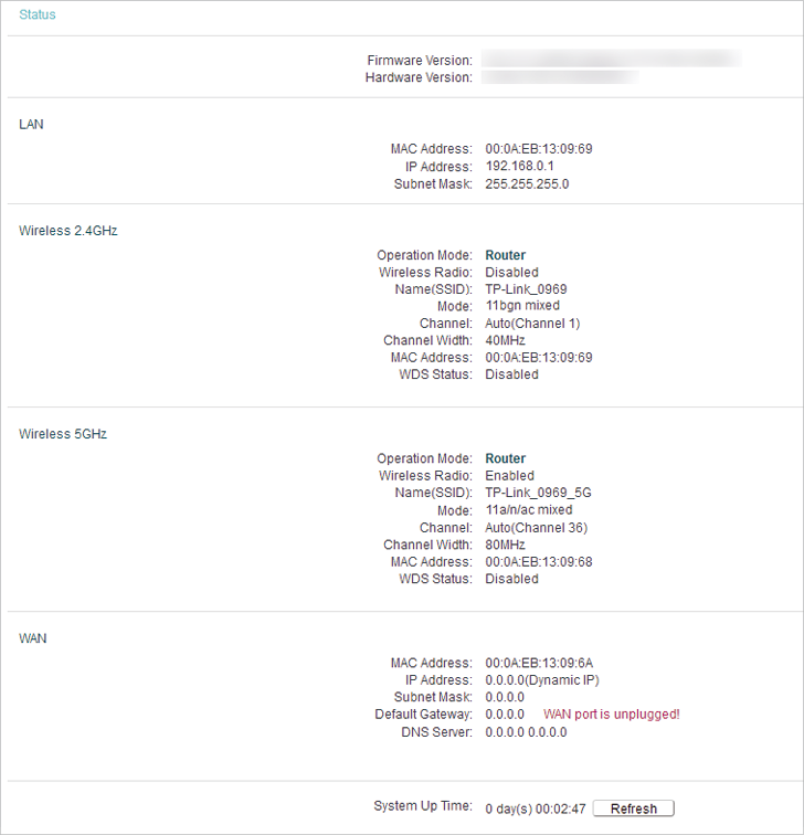 Legende Uovertruffen Erasure Archer C50 V5 User Guide | TP-Link
